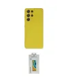 ieg™ Galaxy S21 Ultra Kılıf Ahenk Serisi - Şeffaf Polymer Nano Ekran Koruyucu