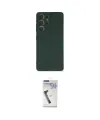 ieg™ Galaxy S21 Ultra Kılıf Ahenk Serisi - Şeffaf Uv Polymer Nano Ekran Koruyucu