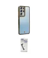 ieg™ Galaxy S21 Ultra Kılıf Çekirdek Klasik Serisi - Şeffaf Uv Polymer Nano Ekran Koruyucu