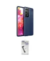 ieg™ Galaxy S21 Ultra Kılıf Doruk Klasik Özel Seri - Şeffaf Uv Polymer Nano Ekran Koruyucu