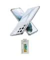ieg™ Galaxy S21 Ultra Kılıf Zirve Doku - Şeffaf Polymer Nano Ekran Koruyucu