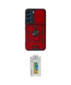 ieg™ Galaxy S22 Kılıf Ahenk Klasik - Şeffaf Polymer Nano Ekran Koruyucu