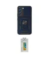 ieg™ Galaxy S22 Kılıf Ahenk Klasik - Şeffaf Polymer Nano Ekran Koruyucu