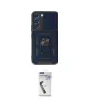 ieg™ Galaxy S22 Kılıf Ahenk Klasik - Şeffaf Uv Polymer Nano Ekran Koruyucu