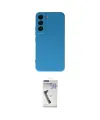 ieg™ Galaxy S22 Kılıf Ahenk Serisi - Şeffaf Uv Polymer Nano Ekran Koruyucu