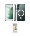 ieg™ Galaxy S22 Kılıf Ahenk Yansıma Prime - Siyah Mat Seramik Nano Ekran Koruyucu