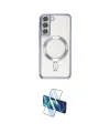 ieg™ Galaxy S22 Kılıf Nova Işık Özel Seri - Siyah 3D Antistatik Seramik Nano Ekran Koruyucu