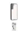 ieg™ Galaxy S22 Kılıf Vadi Minimal - Şeffaf Uv Polymer Nano Ekran Koruyucu