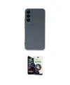 ieg™ Galaxy S22 Plus Kılıf Ahenk Serisi - Şeffaf Temperli Cam Ekran Koruyucu