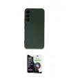 ieg™ Galaxy S22 Plus Kılıf Ahenk Serisi - Şeffaf Temperli Cam Ekran Koruyucu