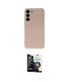 ieg™ Galaxy S22 Plus Kılıf Ahenk Serisi - Şeffaf Temperli Cam Ekran Koruyucu