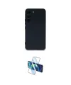 ieg™ Galaxy S22 Plus Kılıf Ahenk Serisi - Siyah 3D Antistatik Cam Ekran Koruyucu