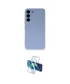 ieg™ Galaxy S22 Plus Kılıf Ahenk Serisi - Siyah 3D Antistatik Cam Ekran Koruyucu