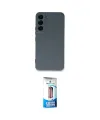 ieg™ Galaxy S22 Plus Kılıf Ahenk Serisi - Siyah 5D Eko Cam Ekran Koruyucu