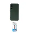 ieg™ Galaxy S22 Plus Kılıf Ahenk Serisi - Siyah 5D Eko Cam Ekran Koruyucu