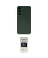 ieg™ Galaxy S22 Plus Kılıf Ahenk Serisi - Siyah 5D Hayalet Cam Ekran Koruyucu