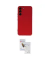 ieg™ Galaxy S22 Plus Kılıf Ahenk Serisi - Siyah Seramik Nano Ekran Koruyucu