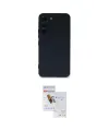 ieg™ Galaxy S22 Plus Kılıf Ahenk Serisi - Siyah Seramik Nano Ekran Koruyucu