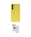 ieg™ Galaxy S22 Plus Kılıf Ahenk Serisi - Siyah Seramik Nano Ekran Koruyucu