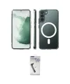 ieg™ Galaxy S22 Plus Kılıf Ahenk Yansıma Prime - Şeffaf Uv Polymer Nano Ekran Koruyucu