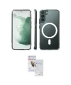 ieg™ Galaxy S22 Plus Kılıf Ahenk Yansıma Prime - Siyah Seramik Nano Ekran Koruyucu