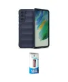 ieg™ Galaxy S22 Plus Kılıf Atlas Koleksiyonu - Siyah 5D Eko Cam Ekran Koruyucu