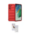 ieg™ Galaxy S22 Plus Kılıf Atlas Koleksiyonu - Siyah Seramik Nano Ekran Koruyucu