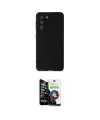 ieg™ Galaxy S22 Plus Kılıf Kozmos Yansıma Özel Seri - Şeffaf Temperli Cam Ekran Koruyucu