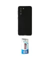ieg™ Galaxy S22 Plus Kılıf Kozmos Yansıma Özel Seri - Siyah 5D Eko Cam Ekran Koruyucu