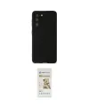 ieg™ Galaxy S22 Plus Kılıf Kozmos Yansıma Özel Seri - Siyah Mat Seramik Nano Ekran Koruyucu
