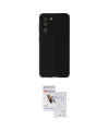 ieg™ Galaxy S22 Plus Kılıf Kozmos Yansıma Özel Seri - Siyah Seramik Nano Ekran Koruyucu