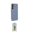 ieg™ Galaxy S22 Plus Kılıf Yankı Serisi - Şeffaf Polymer Nano Ekran Koruyucu