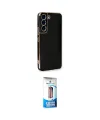 ieg™ Galaxy S22 Plus Kılıf Yankı Serisi - Siyah 5D Eko Cam Ekran Koruyucu
