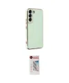 ieg™ Galaxy S22 Plus Kılıf Yankı Serisi - Siyah Hayalet Edge Cam Ekran Koruyucu