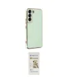 ieg™ Galaxy S22 Plus Kılıf Yankı Serisi - Siyah Mat Seramik Nano Ekran Koruyucu