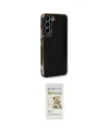 ieg™ Galaxy S22 Plus Kılıf Yankı Serisi - Siyah Mat Seramik Nano Ekran Koruyucu