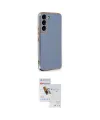 ieg™ Galaxy S22 Plus Kılıf Yankı Serisi - Siyah Seramik Nano Ekran Koruyucu