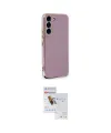ieg™ Galaxy S22 Plus Kılıf Yankı Serisi - Siyah Seramik Nano Ekran Koruyucu