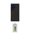 ieg™ Galaxy S22 Ultra Kılıf Ahenk Çizgi Serisi - Şeffaf Polymer Nano Ekran Koruyucu