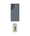 ieg™ Galaxy S22 Ultra Kılıf Ahenk Serisi - Şeffaf Polymer Nano Ekran Koruyucu