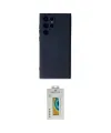 ieg™ Galaxy S22 Ultra Kılıf Ahenk Serisi - Şeffaf Polymer Nano Ekran Koruyucu