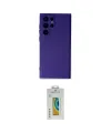 ieg™ Galaxy S22 Ultra Kılıf Ahenk Serisi - Şeffaf Polymer Nano Ekran Koruyucu