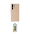 ieg™ Galaxy S22 Ultra Kılıf Ahenk Serisi - Şeffaf Polymer Nano Ekran Koruyucu