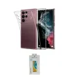 ieg™ Galaxy S22 Ultra Kılıf Zirve Doku - Şeffaf Polymer Nano Ekran Koruyucu