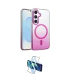 ieg™ Galaxy S23 FE Kılıf Ahenk Doku Özel Seri - Siyah 3D Antistatik Seramik Nano Ekran Koruyucu