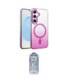 ieg™ Galaxy S23 FE Kılıf Ahenk Doku Özel Seri - Siyah Joko Magic 5D Cam