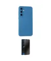 ieg™ Galaxy S23 FE Kılıf Ahenk Serisi - Siyah 3D Antistatik Hayalet Cam Ekran Koruyucu