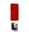ieg™ Galaxy S23 FE Kılıf Ahenk Serisi - Siyah 3D Antistatik Mat Seramik Nano Ekran Koruyucu