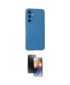 ieg™ Galaxy S23 FE Kılıf Ahenk Serisi - Siyah 3D Antistatik Mat Seramik Nano Ekran Koruyucu