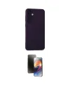ieg™ Galaxy S23 FE Kılıf Ahenk Serisi - Siyah 3D Antistatik Mat Seramik Nano Ekran Koruyucu